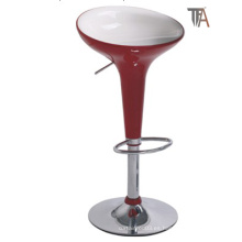 Taburete moderno de bar rojo para muebles de bar